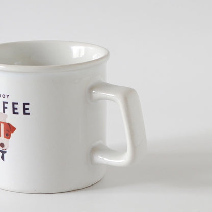 陶器マグカップ（ENJOY COFFEE )