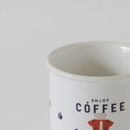 陶器マグカップ（ENJOY COFFEE )