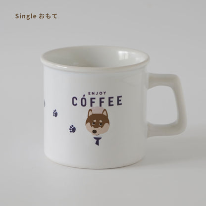 陶器マグカップ（ENJOY COFFEE )